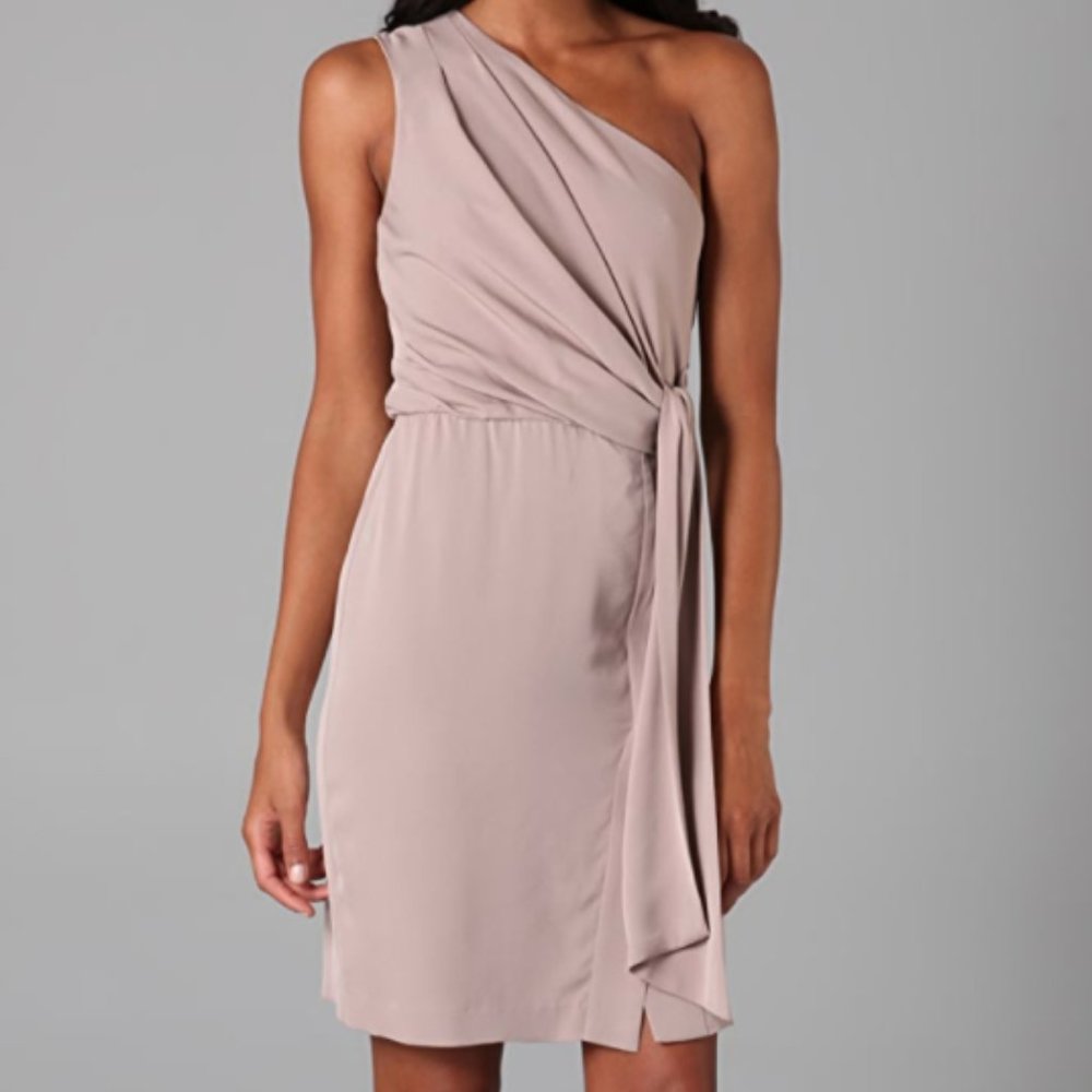 Diane Von Furstenberg Silk One Shoulder Dress